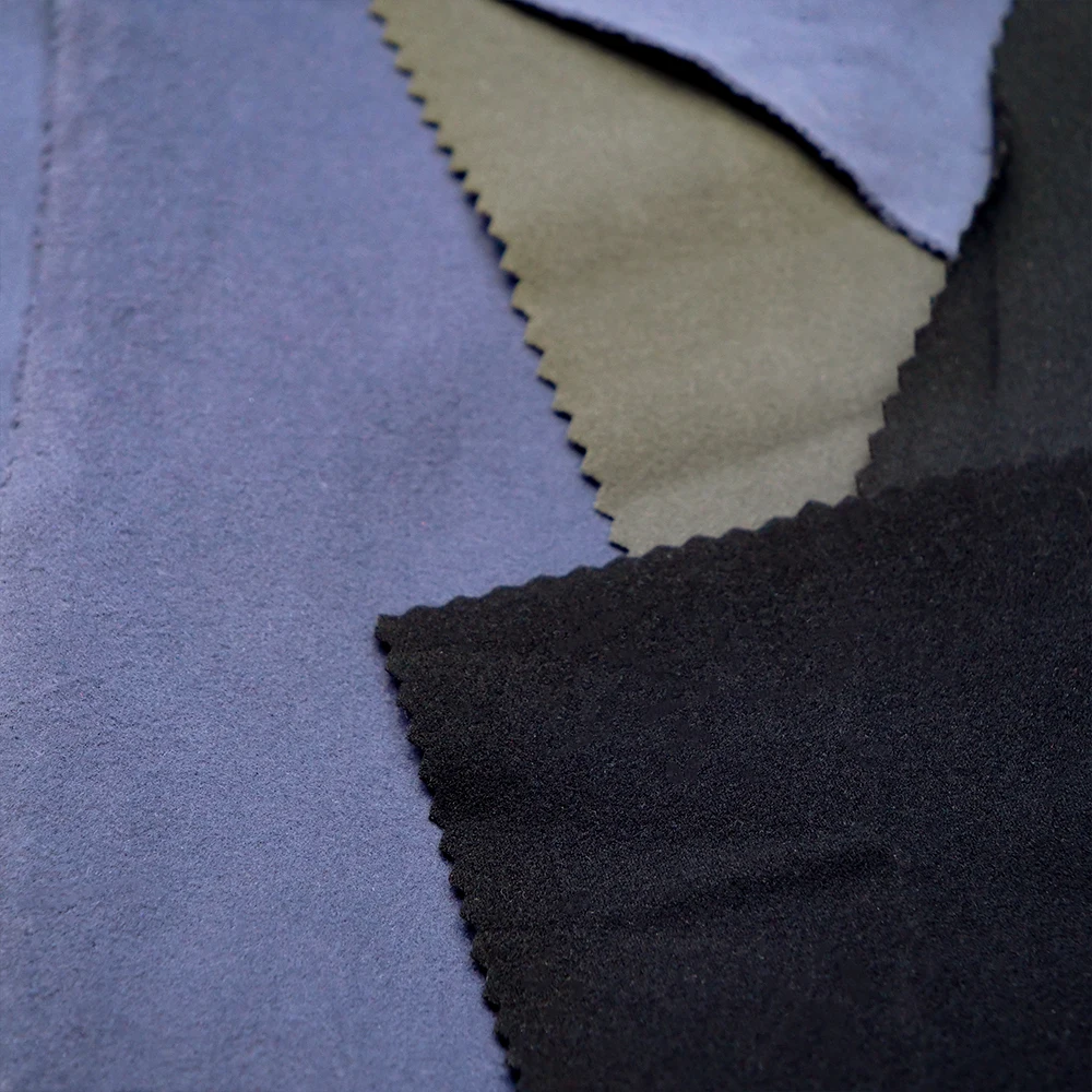 Yingfeng Textile Custom Color and Printing Double Faced Fleece Knitted Fabric for Jogger