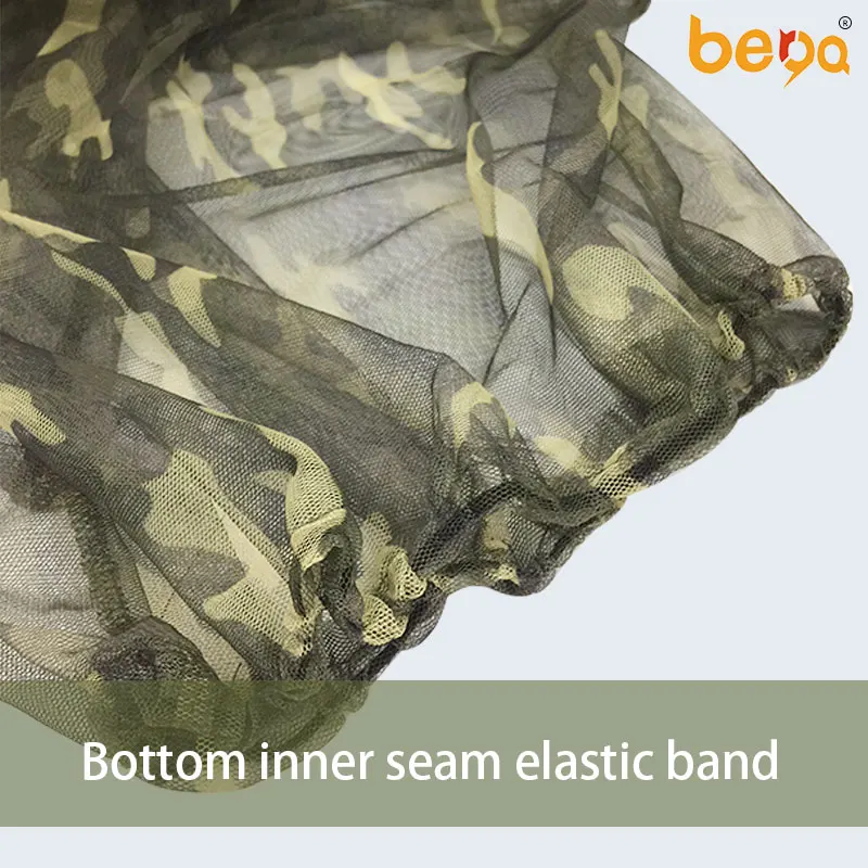 Outdoor Night Walking Fishing Hat Insect-proof Mosquito Net Sunscreen Camp Hike Hat Men and Women Anti-bee Sunshade Mask