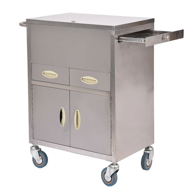 Good Quality Hospital Furniture Various type Stainless Steel Medical Trolley