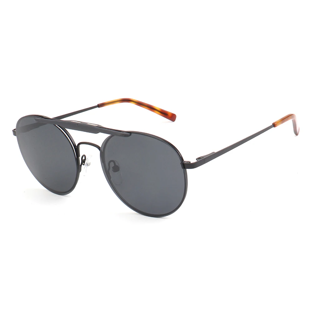 Wholesale lunette de soleil tendance 2024 personality light weight sunglass frames Two-in-one flip up lens sunglasses