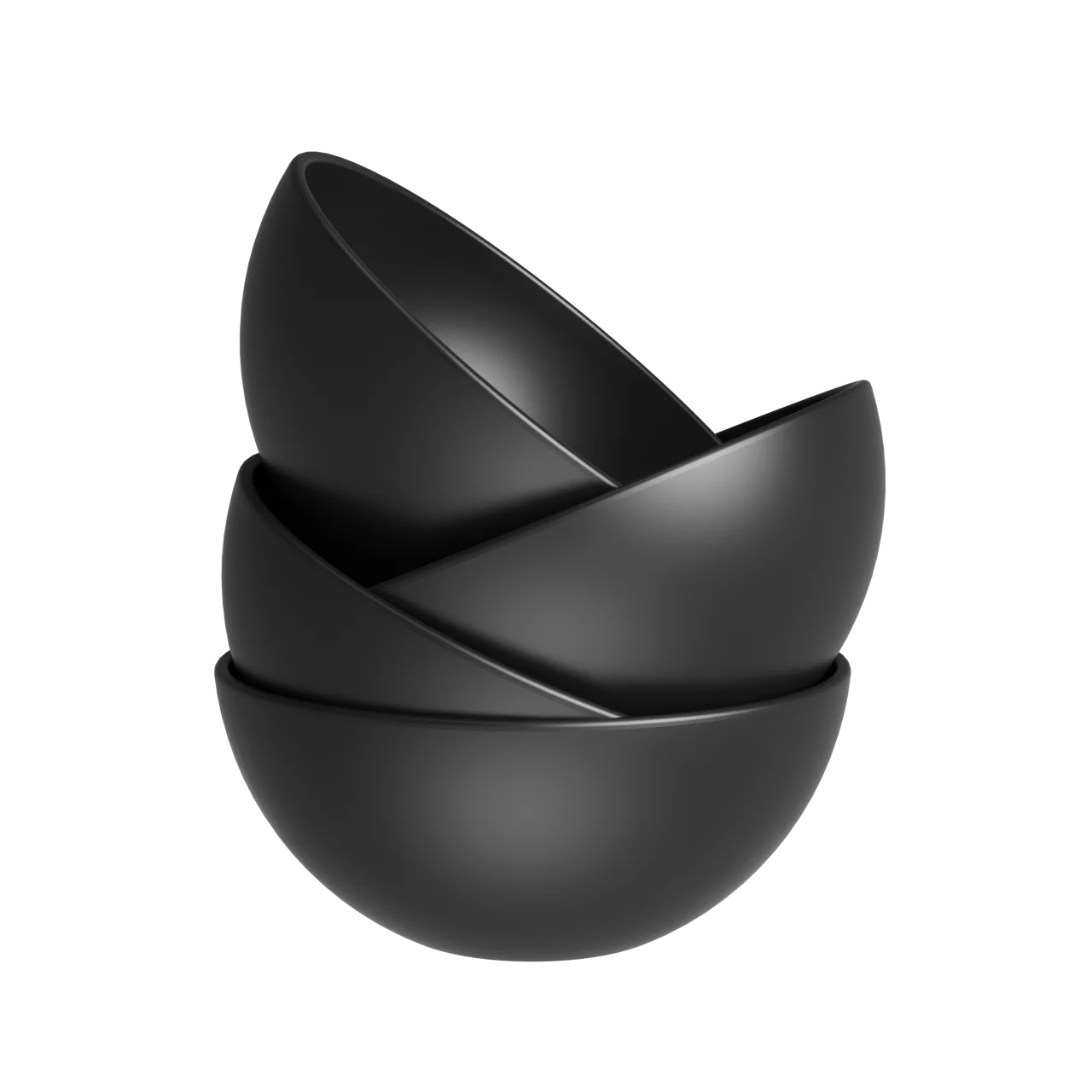 Dishes Minimalist 12pcs/Set Tableware Eco Friendly Degradable Plates Bowls Dinner Set RPET Dinnerware Sets