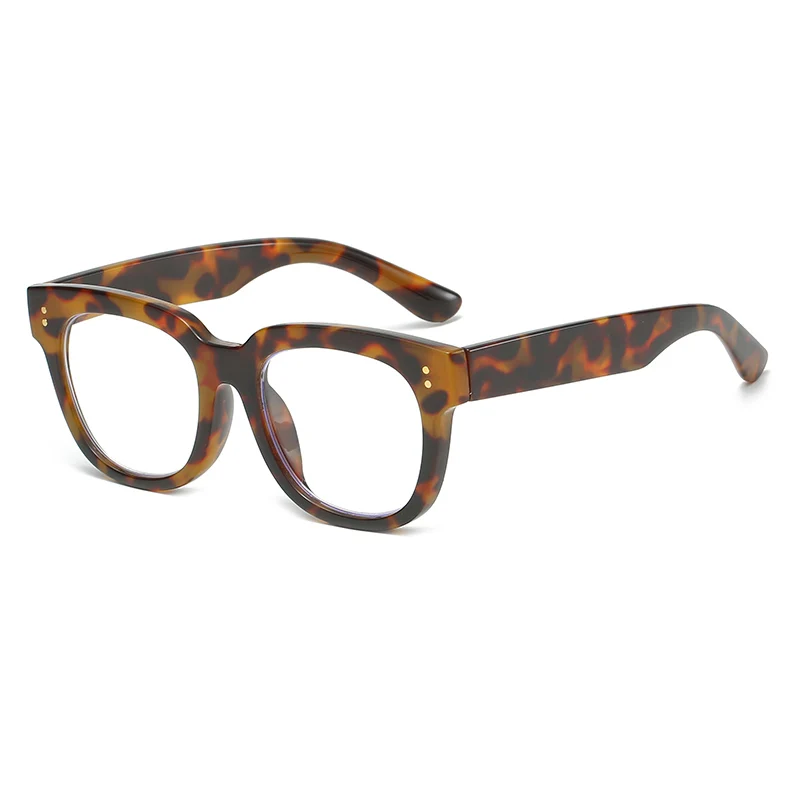 2128 Box Frame Anti-blue Presbyopic Glasses HD Presbyopic Cross-border Reading Glasses Retro Anti-radiation Presbyopic Glasses