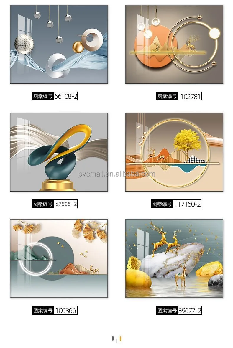 Custom decorations art pieces decorative electric meter box cover canvas crystal porcelain wall art painting