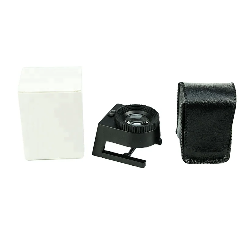 TH-9006 10X LED Lighted Manicure Magnifying Glass Ruler