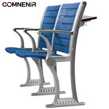 Modern Stable Foldable Lecture Hall Desk Chair for University & College School Amphitheater Furniture Settings