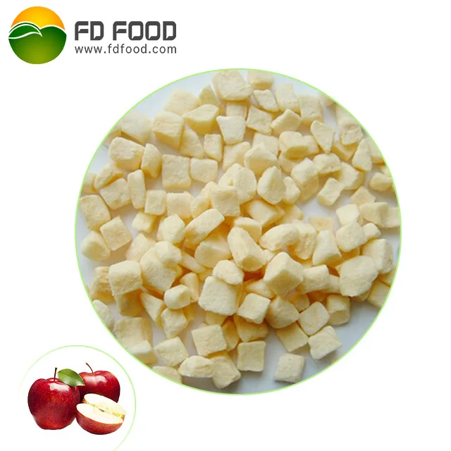 Best selling product freeze dried apple bulk freeze-dried apple dice