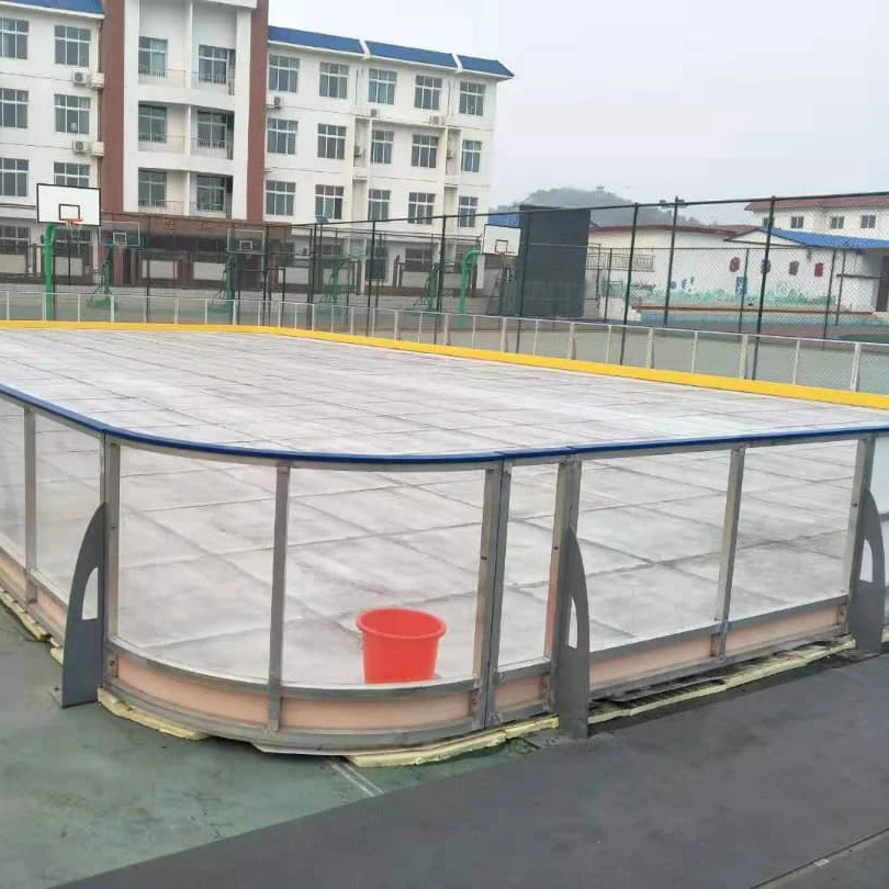 back yard ice rink hockey rink dasher board/aluminum dasher board