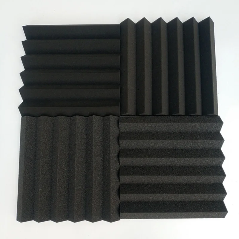 Sound insulation cotton triangular groove sound-absorbing cotton self-adhesive wall indoor flame retardant