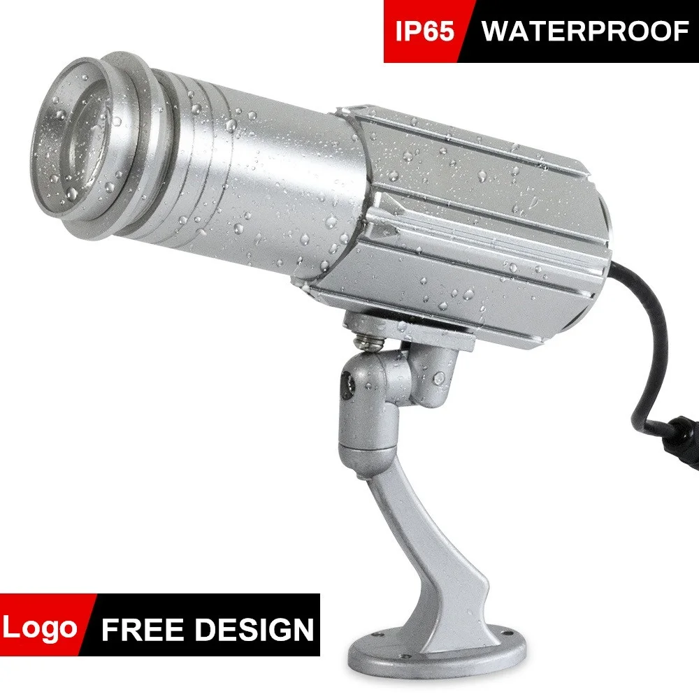 Factory customizable 20w led gobo projector indoor rotating and static gobo projector showroom lamp