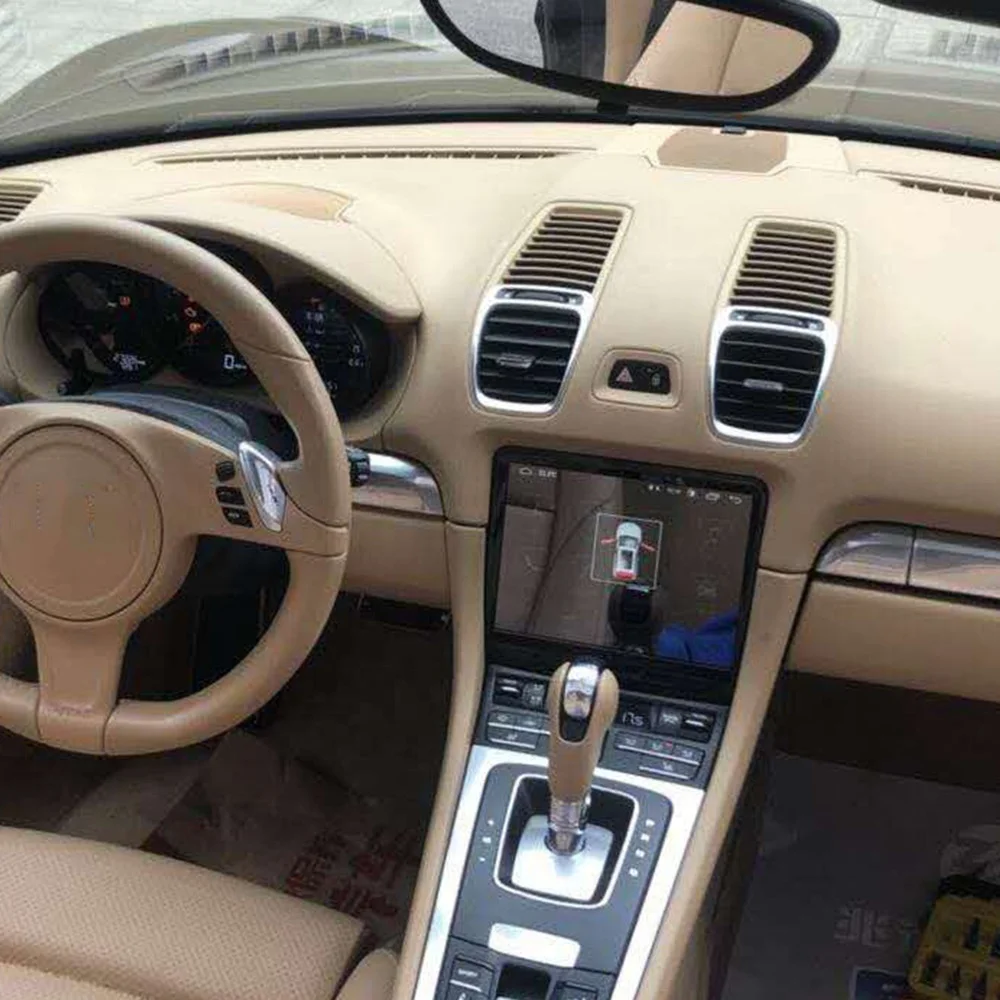 Автомобильный радиоприемник для Porsche Cayman Boxster 718 981 2013-2015 GPS-навигация Android мультимедийный плеер DVD аудио авто