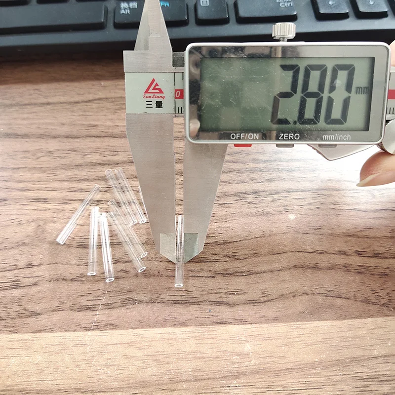 Precision capillary glass tubes use in liquid measurement liquid transfer