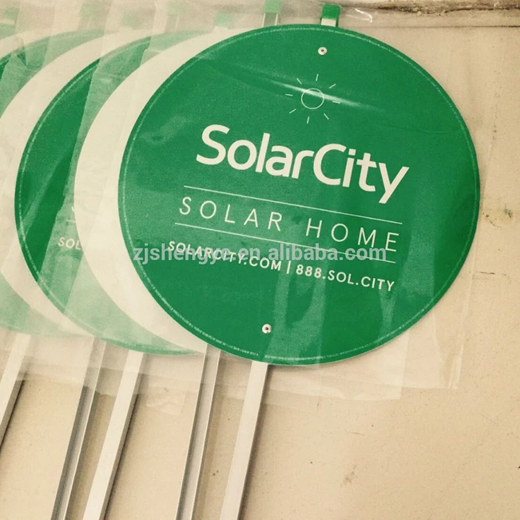 Factory Direct Customized Security Warning ADT Safety Signs With Aluminum Stake/Pole Easy to Assemble Reflective Security Signs