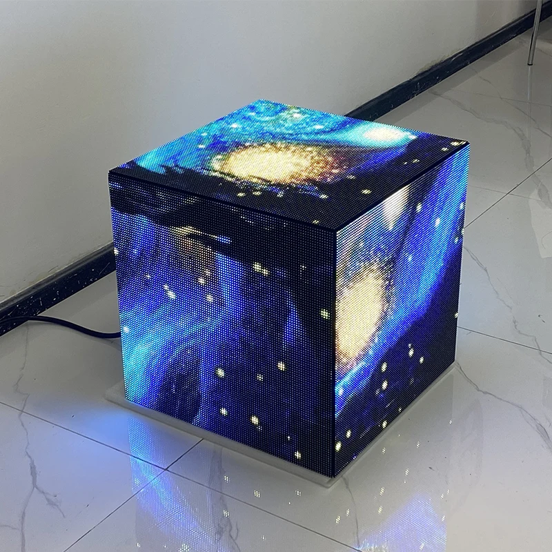 GUA Led Screen GUANGDONG Led Screen  Led Cube Display Led Cube Display   Magic Cube Led Display