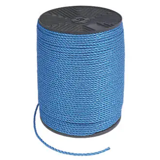 Ropes High strength 14mm 18mm 20mm 24mm 32mm 40mm x 220m 3 strand/4strand polypropylene nylon rope for rescue and protection