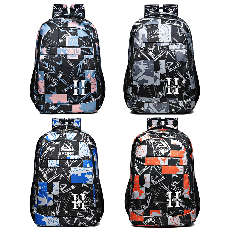 Personalized Logo Sports Backpack For Kids and Women Outdoor School Bags Travel Oxford Backpack Students Bag