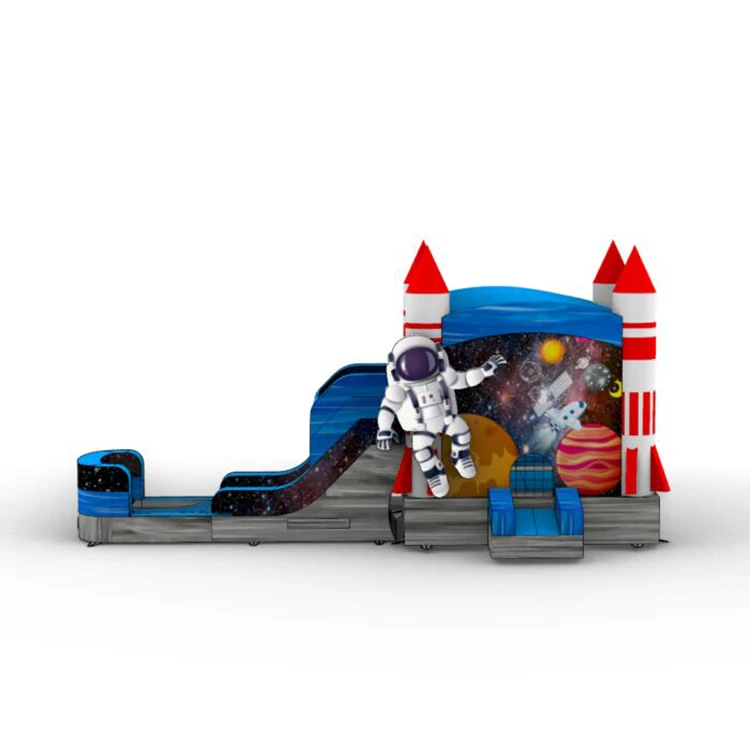 Manufacturer Inflatable Castle Combo with Slide Outdoor Inflatable Bouncy Castle with Slide