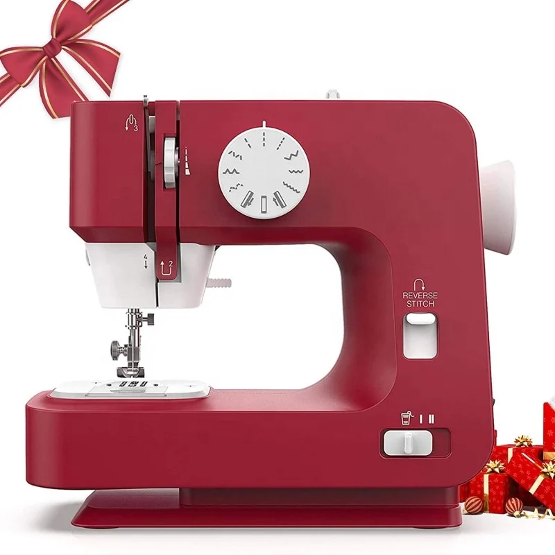 Hot Sale  Household Desktop Mini Sewing Machine  with foot pedal, English instruction manual