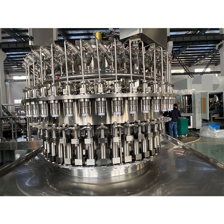 Hot Products Wholesale Rotating Carbonated Drinks Liquid Mineral/Pure Water Automatic Filling Machine