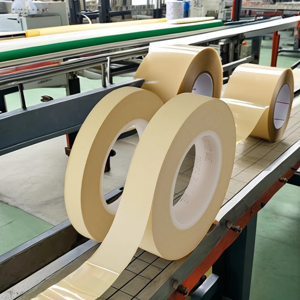 Custom 2310SE high temperature auto paper blue yellow car painting white masking tape jumbo applicator 3m mask tape manufacturer