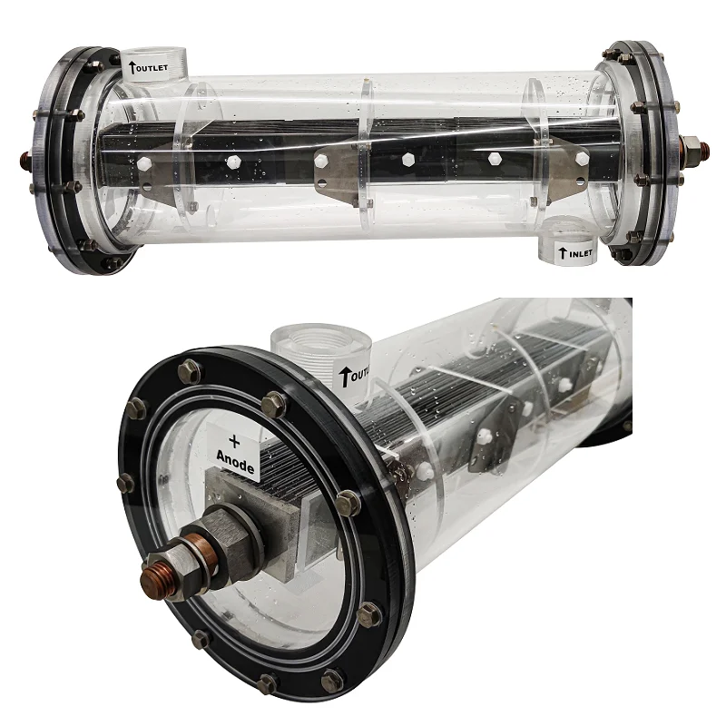 Ruthenium Iridium Oxide Coated Electrolytic Cell