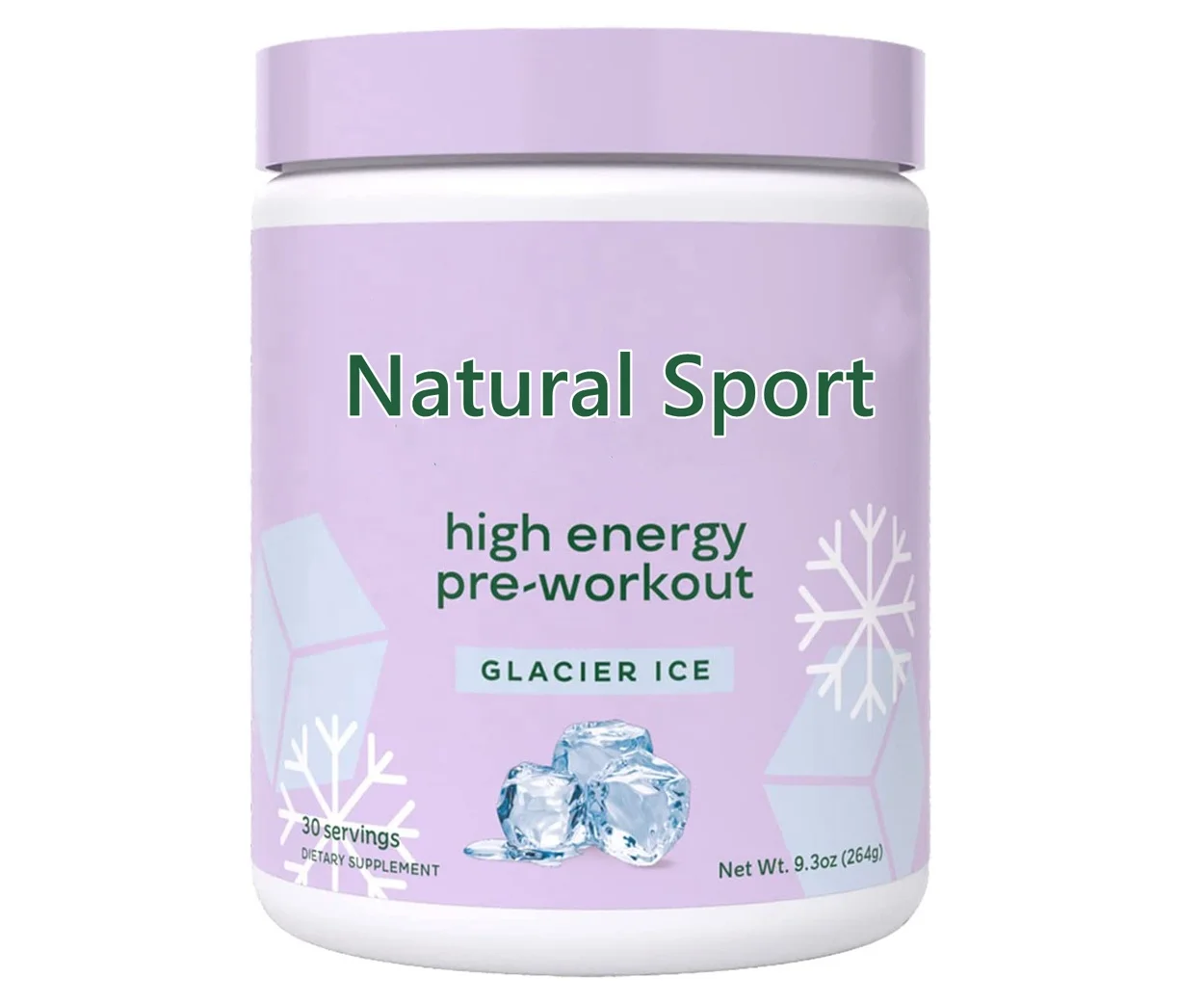 Iced Pre Workout Fruit Punch Mix Powder for Men & Women