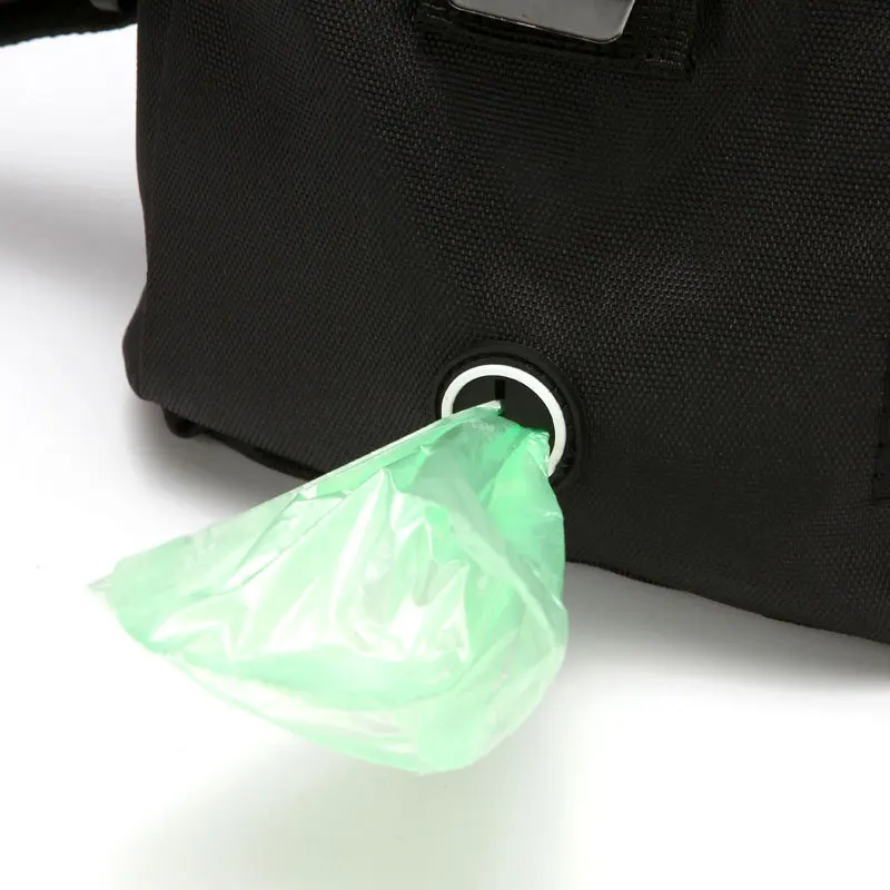 Top quality durable double sided vent fashionable mesh pet bag cat food dog food backpack with belt