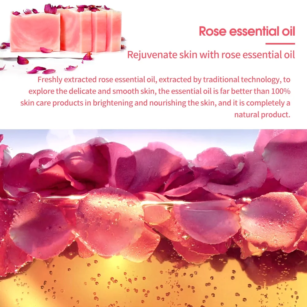 Оптовая продажа оптовая 100% чистый натуральный органический цветок контроль жирности увлажнение осветление уход за телом купальные лепестки роз мыло ручной