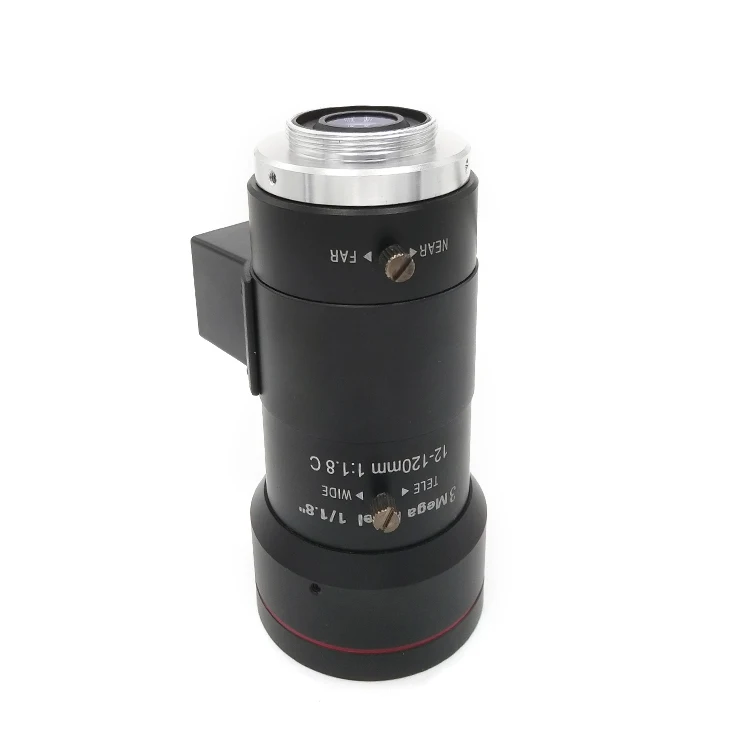 Оптовая продажа индивидуальный E.F.L 12-120 мм F1.8 черный моторизованный объектив Cctv с