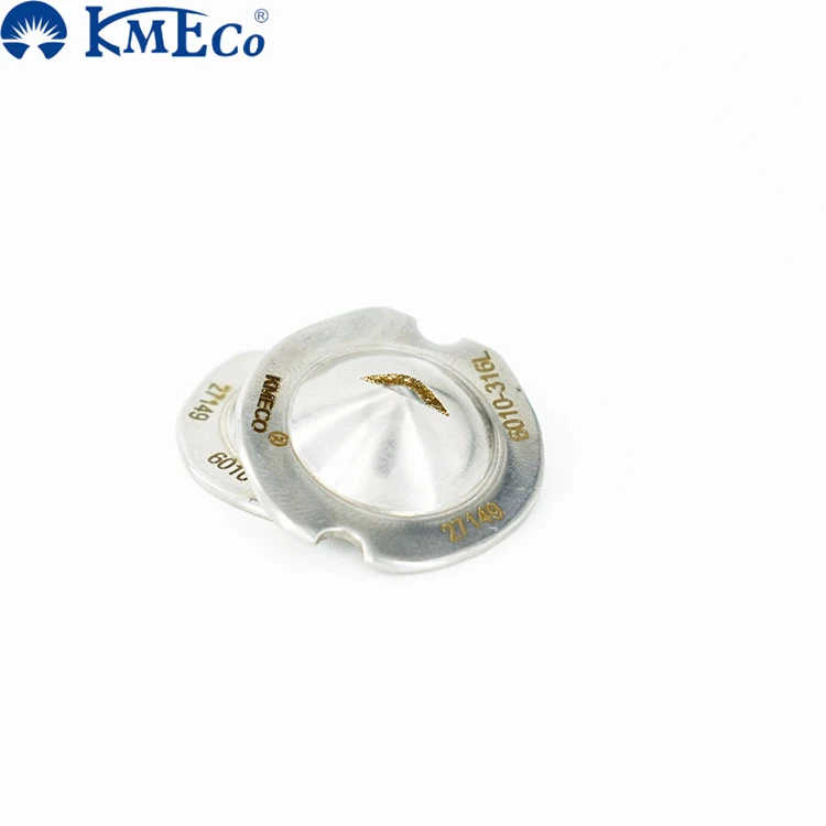 KMECO  Showerjet Stainless Steel 27149 Disc Type Paper industry Flat Fan Spray Nozzle