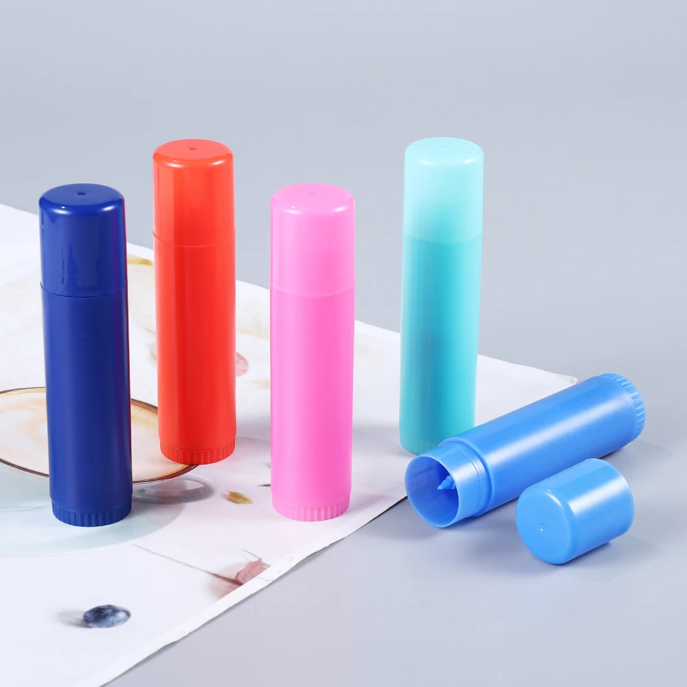 10ml Big Capacity Bulk Empty Round Large Chapstick Tubes