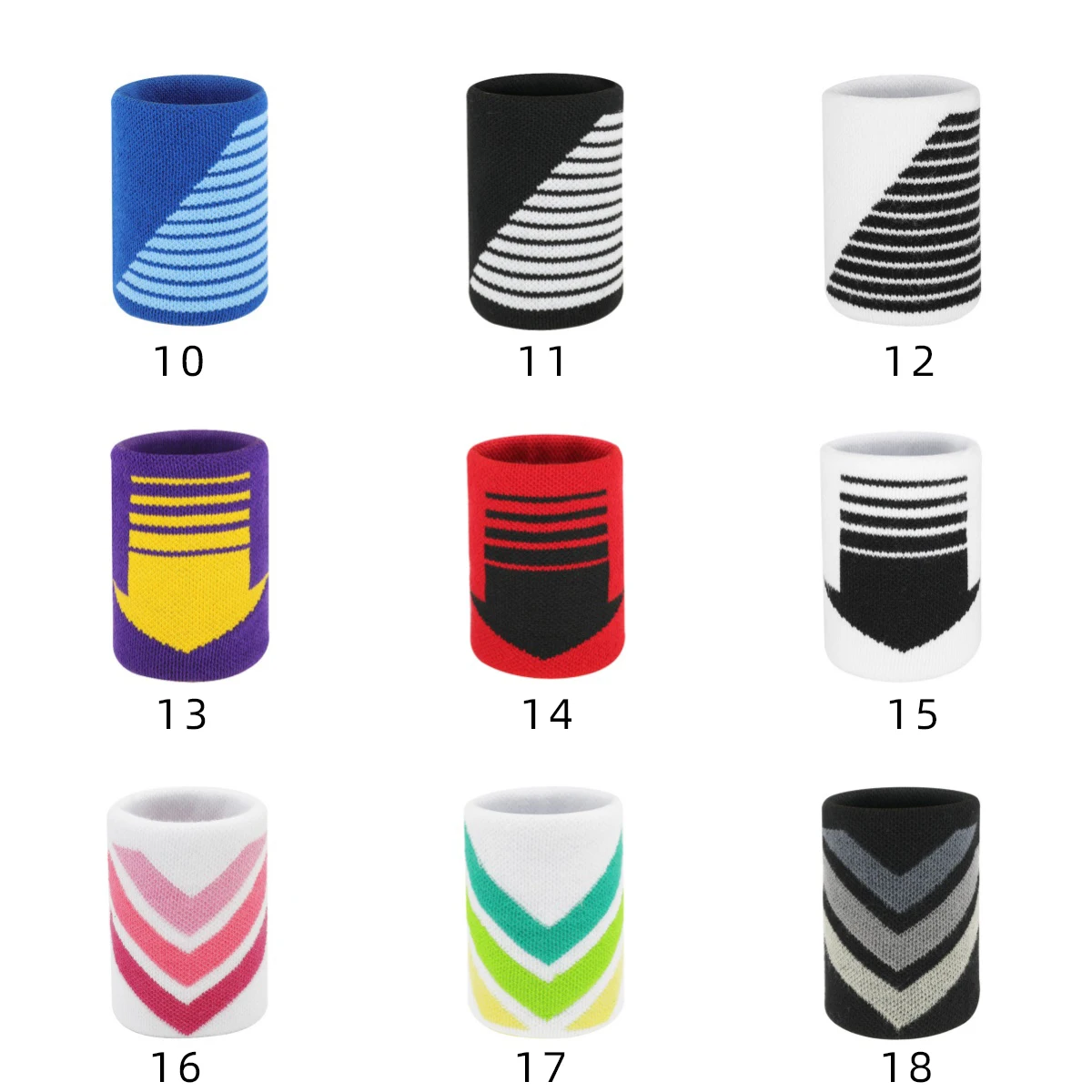 Wristband Armband Wrist Sweatbands Athletic Sports Tennis Wrist Bands sweat bands wrist Absorbent Sweatbands YDHJ45