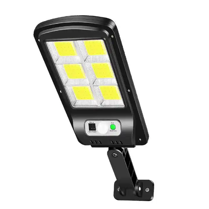 Уличная Солнечная лампа с COB + SMD светодиодный водонепроницаемый датчик движения охранное освещение для сада 3 режима освещения светодиодные солнечные уличные фонари