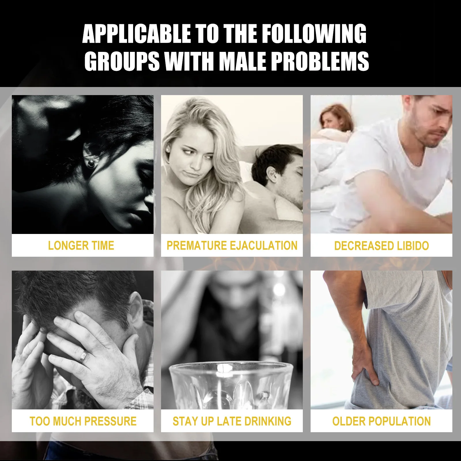 Private label improvement Male Sex Spray Keep Long Time Sex Spray For Men