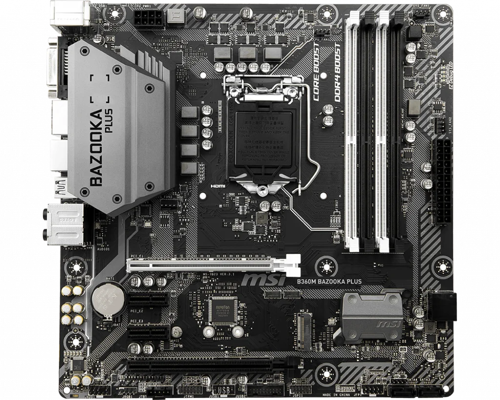 Stock New MS Computer parts Motherboard B360M B365M H310M LGA 1151 DDR4 pc motherboard part