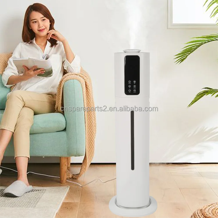 Household Silent Intelligent Floor Type Humidifier Purifying Air Aromatherapy Spray Air Conditioner Humidifier Appliances Home