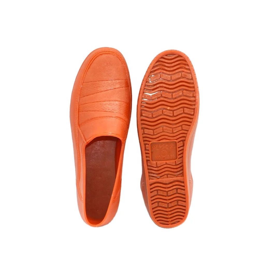 Men's Non-slip Flat Shoes Men's Short Waterproof Plus Size Rain Boots Women's Boots