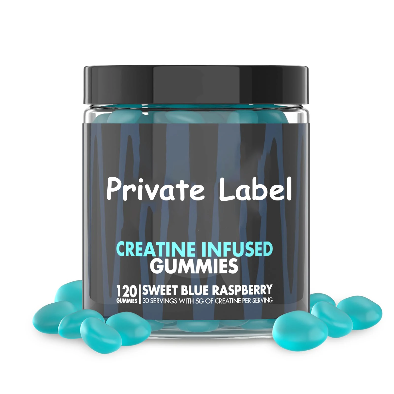 Производитель OEM крем-мармеладки 5 г gomitas de creatina для наращивания мышц тела спортивное питание мужчин и женщин