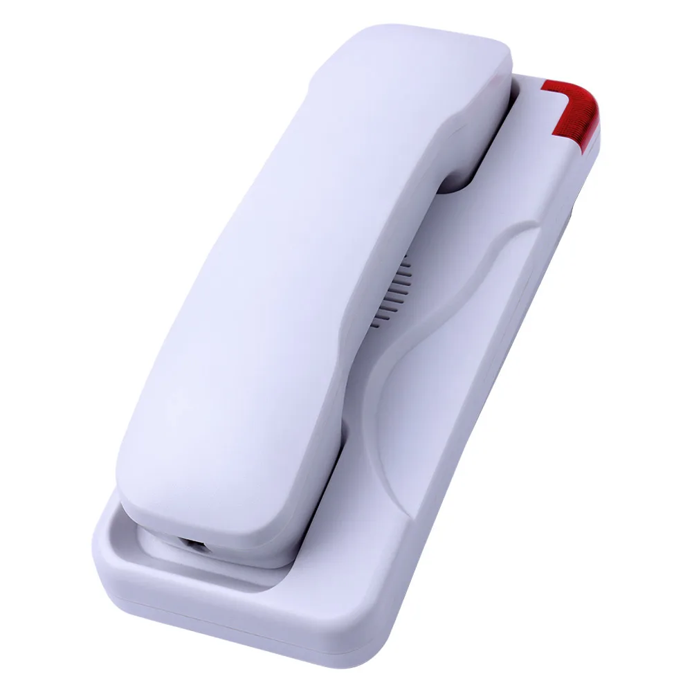 Hot Sale White Colors Landline Telephone Button Wall-mounted Phone For School Or Door