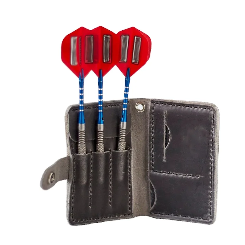 Handmade case for darts Personalized PU Leather darts set case