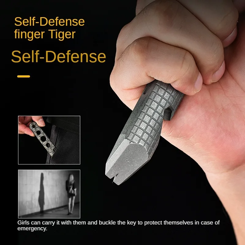 new product ideas 2024 PioneerEDC titanium alloy pry bar Portable pocket Bottle opener pry bar Gift box pocket pry bar