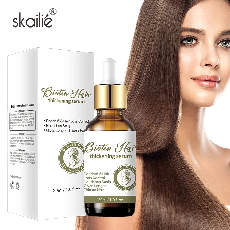 Hair Thickening Serum Nourishing Daily Scalp Tonic Increase Hair Density Hair Growth Serum