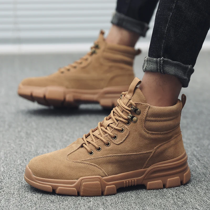 
RTS Wholesale 2019 mens classic Leather shoe cool tooling boots martin boots for men 