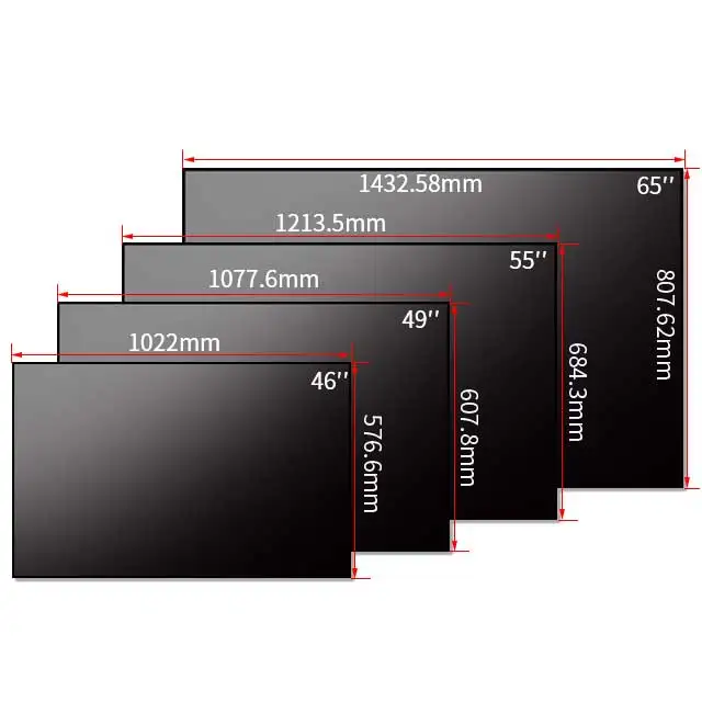 Домашний видеоконтроллер 4k, видеостена 55 дюймов 2x2 3x3, рекламный дисплей, рекламные плееры, ЖК-видеостена, сращивающийся экран