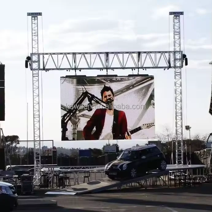 Outdoor Led Display Screen Panel P2 Panels Supplier Video P3 Rental Digital 500x500mm Wall Package System Outdoor Led Display
