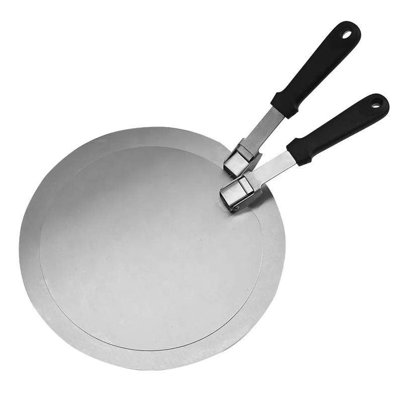 12 inch High Quality Piza Pan Pizza Accessories Aluminum Pizza Peel Shovel Aluminum
