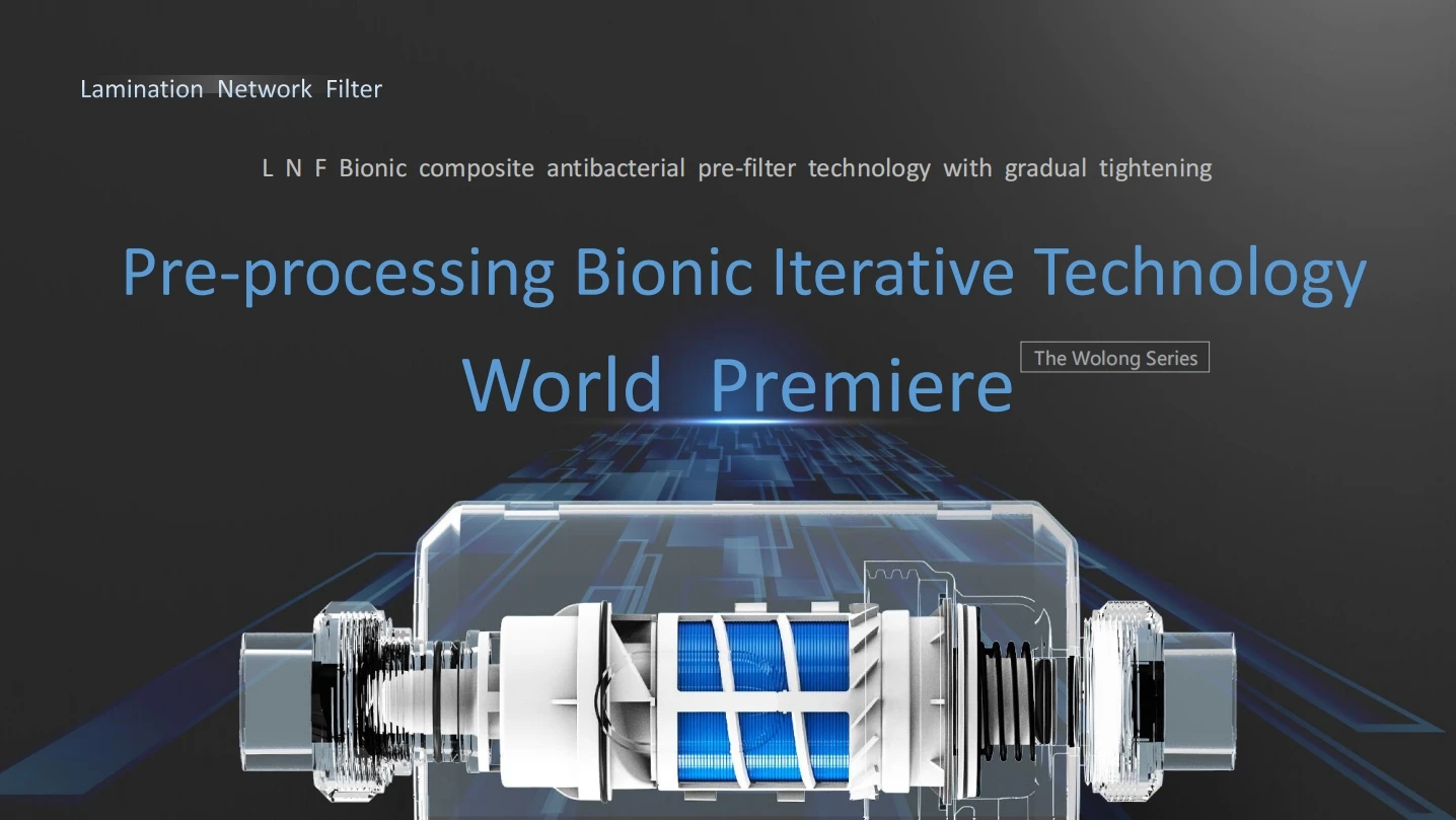 Manual water prefilter sediment 40 micro water pre filter for home aqua pre filter with dual filtration mesh