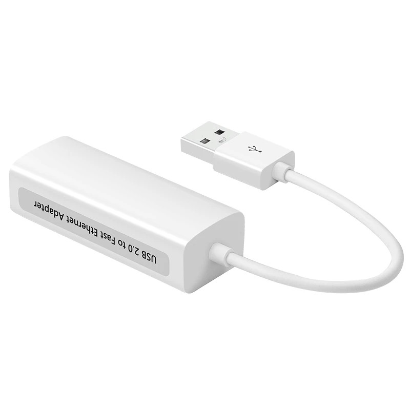 USB2.0 to RJ45 10/100Mbps wired external USB 20 network card 8152 chip connector lan Ethernet adapter
