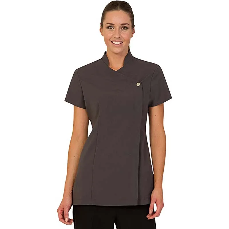 Salon Tunic Beauty Hairdressing Massage Therapist Spa Health Workwear Nail Uniform