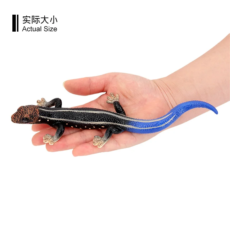 Wholesale Solid PVC Simulation Statue Model Reptile Phelsuma Gecko Animal Figurines Toys