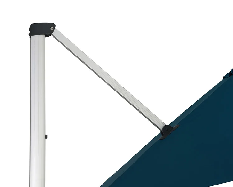 Factory hot sale 6m outdoor umbrella 3x3 square garden 12 ribs patio